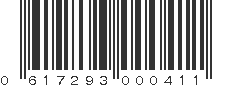 UPC 617293000411