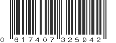 UPC 617407325942