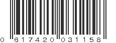 UPC 617420031158