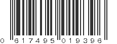 UPC 617495019396