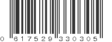 UPC 617529330305