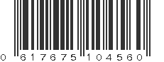 UPC 617675104560