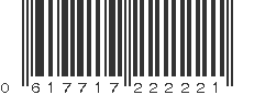 UPC 617717222221