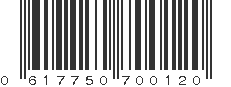 UPC 617750700120