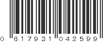 UPC 617931042599