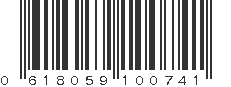 UPC 618059100741