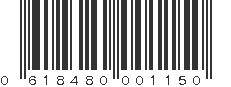 UPC 618480001150