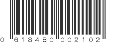 UPC 618480002102