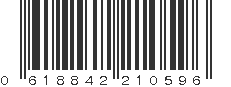 UPC 618842210596