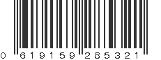 UPC 619159285321