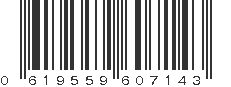 UPC 619559607143