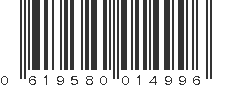 UPC 619580014996