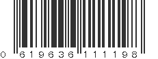 UPC 619636111198