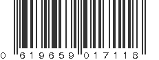 UPC 619659017118