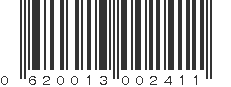 UPC 620013002411