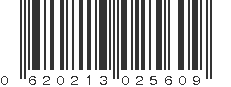 UPC 620213025609