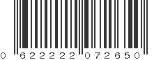 UPC 622222072650