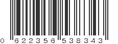 UPC 622356538343