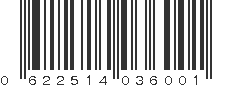 UPC 622514036001