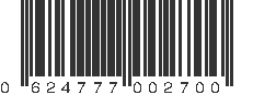 UPC 624777002700