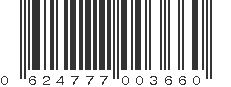 UPC 624777003660