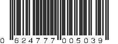 UPC 624777005039