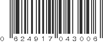 UPC 624917043006