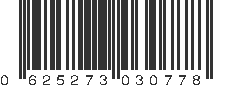 UPC 625273030778