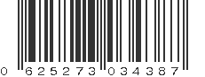 UPC 625273034387