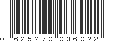 UPC 625273036022