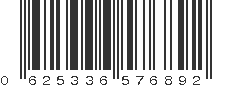 UPC 625336576892