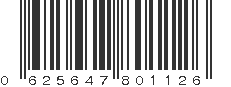 UPC 625647801126