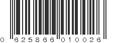 UPC 625866010026