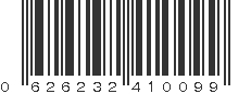 UPC 626232410099