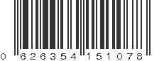 UPC 626354151078