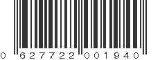 UPC 627722001940