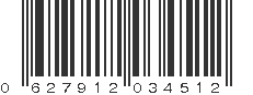 UPC 627912034512