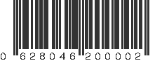 UPC 628046200002