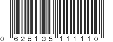 UPC 628135111110