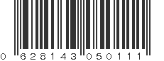 UPC 628143050111