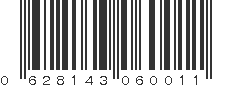 UPC 628143060011