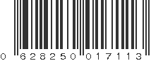 UPC 628250017113