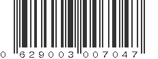 UPC 629003007047