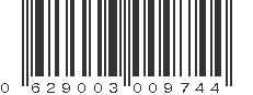 UPC 629003009744