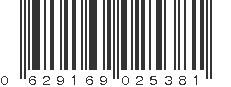 UPC 629169025381