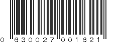 UPC 630027001621