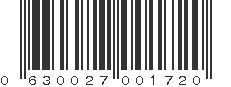 UPC 630027001720