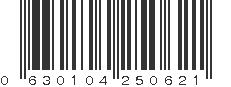 UPC 630104250621