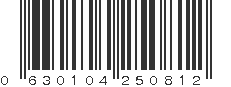 UPC 630104250812