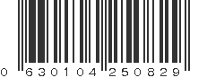 UPC 630104250829